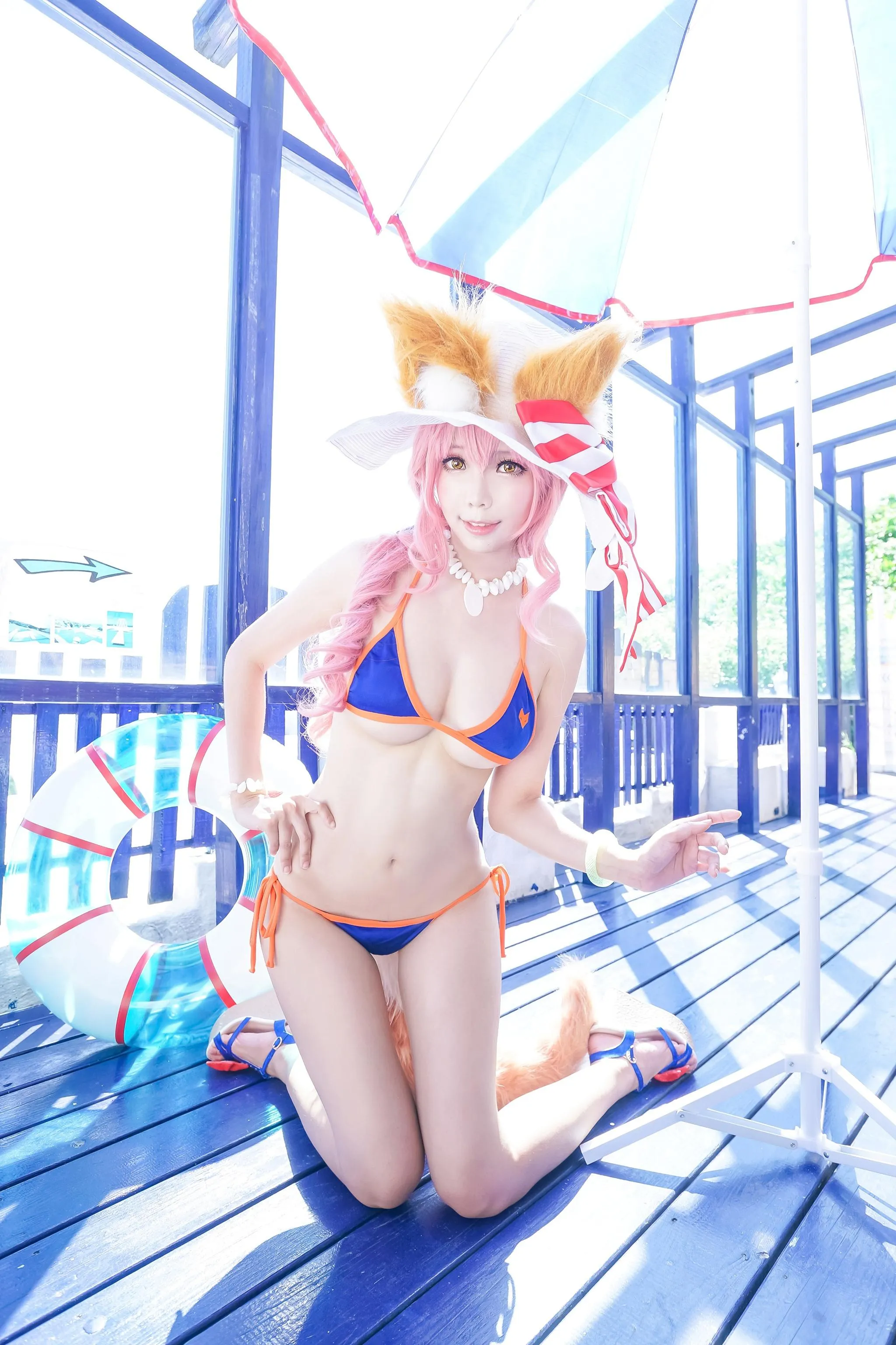 ElyEE子 – NO.15 玉藻前-泳装 [24P]插图3
